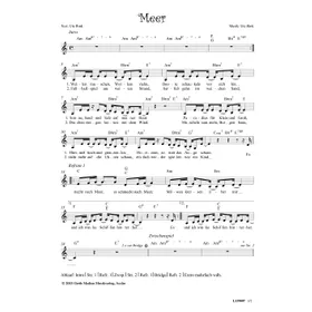 Produktbild des Artikels Meer (Noten - Download)