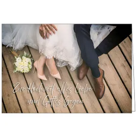 Produktbild des Artikels Faltkarte: Zur Hochzeit alles Liebe (Schreibwaren)