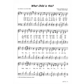 Produktbild des Artikels What Child Is This (Noten - Download)