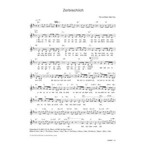 Produktbild des Artikels Zerbrechlich (Noten - Download)