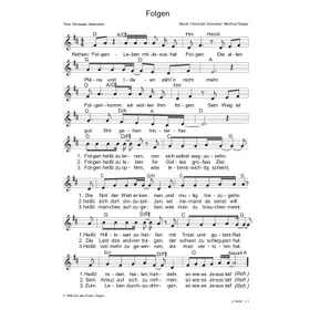 Produktbild des Artikels Folgen (Noten - Download)