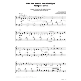 Produktbild des Artikels Lobe den Herren, den mächtigen König der Ehren (Noten - Download)