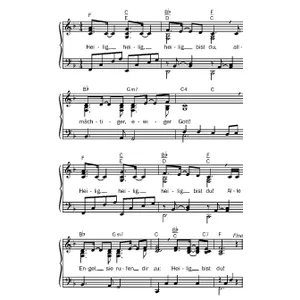 Produktbild des Artikels Heilig bist du (Noten - Download)