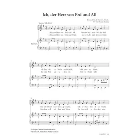 Produktbild des Artikels Ich, der Herr von Erd und All (Noten - Download)