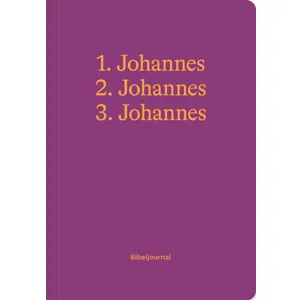 Produktbild des Artikels 1.-3. Johannes - Bibeljournal (Buch - Paperback)