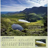 Stimmungsbild zu Möge Gott deinen Weg segnen 2026 - Postkartenkaledner