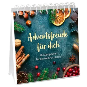 Produktbild des Artikels Adventsfreude für dich - Aufstellbuch (Buch - Spiralbindung)