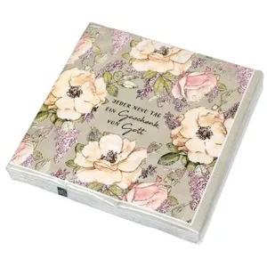 Produktbild des Artikels Servietten "Jeder neue Tag" ()