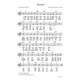 Produktbild des Artikels Staunen (Noten - Download)