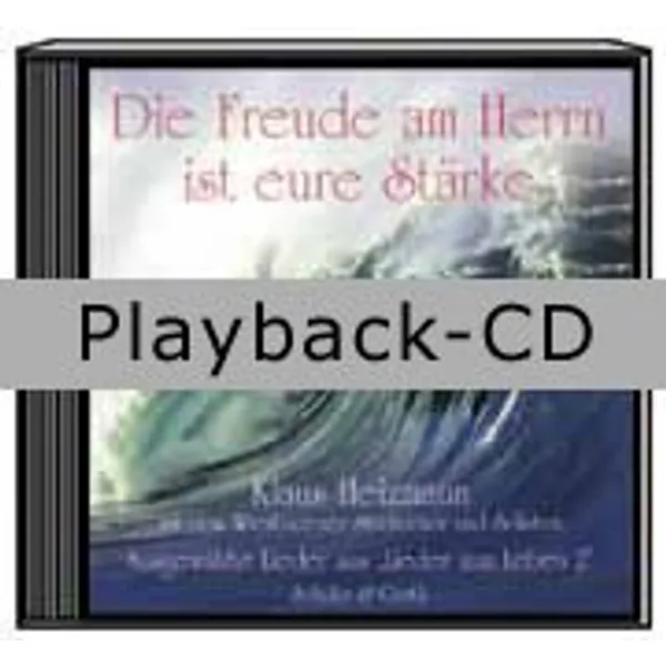 Produktbild des Artikels Die Freude am Herrn ist ... - Playback (Audio - CD)