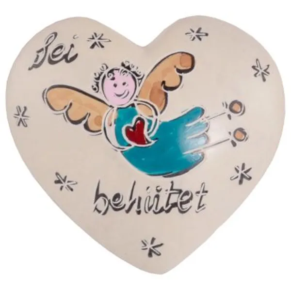 Produktbild des Artikels Handschmeichler Herz "Sei behütet" ()