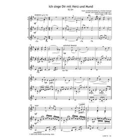 Produktbild des Artikels Ich singe dir mit Herz und Mund (Noten - Download)