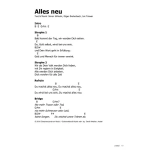 Produktbild des Artikels Alles neu (Noten - Download)