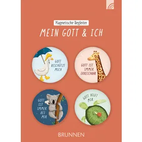 Produktbild des Artikels Magnet-Set 4er - Mein Gott und ich (Schreibwaren)