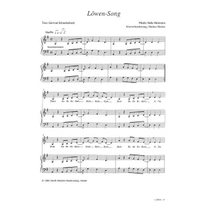Produktbild des Artikels Löwensong (Noten - Download)