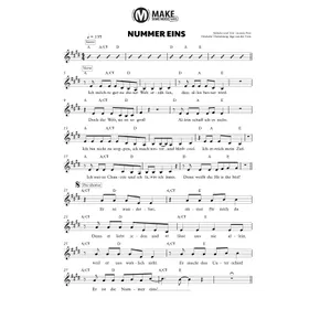 Produktbild des Artikels Nummer Eins (Noten - Download)