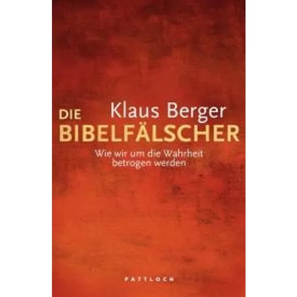 Produktbild des Artikels Die Bibelfälscher (Buch - Hardcover)