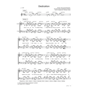 Produktbild des Artikels Dedication (Noten - Download)