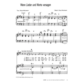 Produktbild des Artikels Wenn Lieder und Worte versagen (Noten - Download)