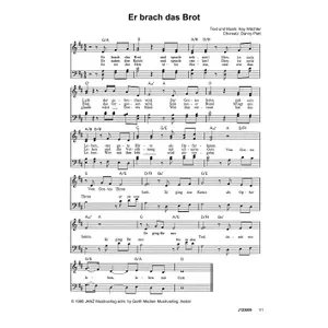 Produktbild des Artikels Er brach das Brot (Noten - Download)