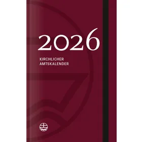 Produktbild des Artikels Kirchlicher Amtskalender 2026 - Rot (Kalender - Gebunden)