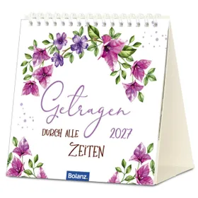 Produktbild des Artikels Getragen durch alle Zeiten 2027 - Tischkalender (Kalender - Spiralbindung)