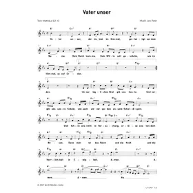 Produktbild des Artikels Vater unser (Noten - Download)