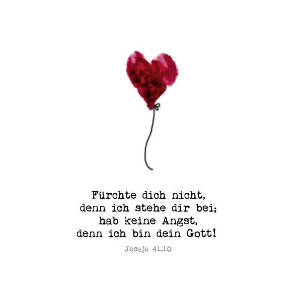 Produktbild des Artikels Poster: Fürchte dich nicht - A3 ()