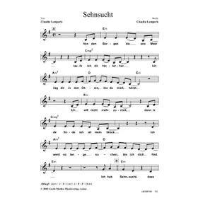 Produktbild des Artikels Sehnsucht (Noten - Download)
