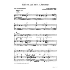 Produktbild des Artikels Reisen, das heisst Abenteuer (Noten - Download)