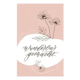 Stimmungsbild zu Geschirrtuchset - blühende Worte