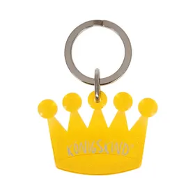 Produktbild des Artikels Schlüsselanhänger "Krone-Königskind" gelb ()