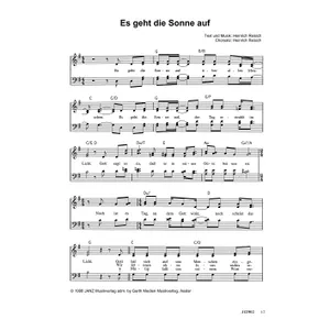 Produktbild des Artikels Es geht die Sonne auf (Noten - Download)