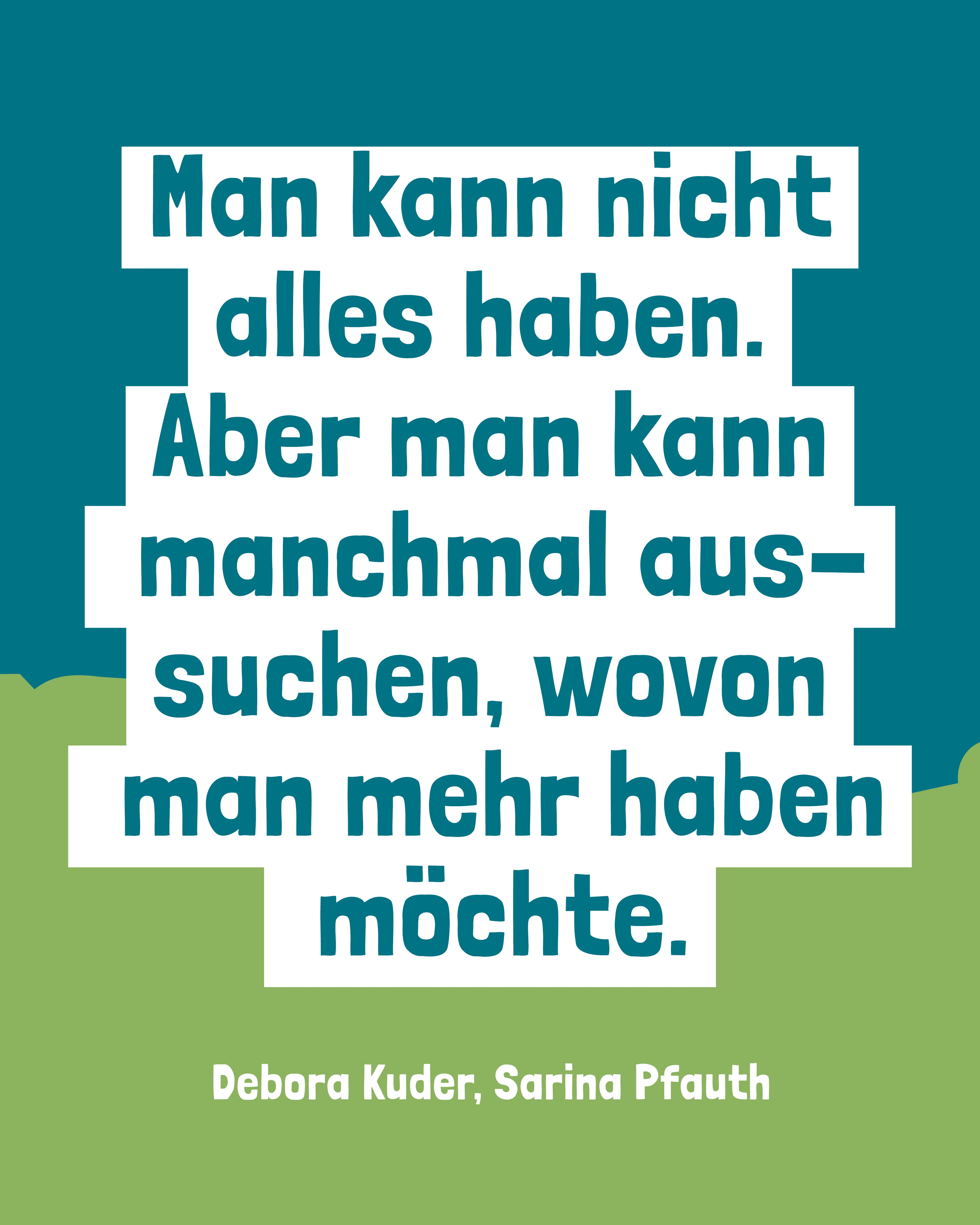 Zitat Alles bisschen viel