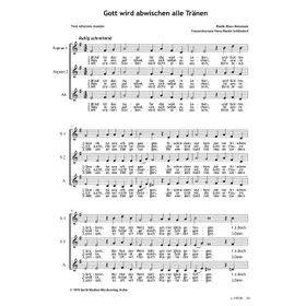 Produktbild des Artikels Gott wird abwischen alle Tränen (Noten - Download)