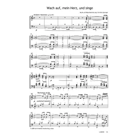 Produktbild des Artikels Wach auf, mein Herz, und singe (Noten - Download)