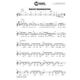 Produktbild des Artikels Das ist Weihnachten (Noten - Download)