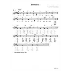 Produktbild des Artikels Erntezeit (Noten - Download)