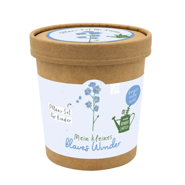 Produktbild des Artikels Pflanz-Set Kinder "Mein kleines blaues Wunder" ()