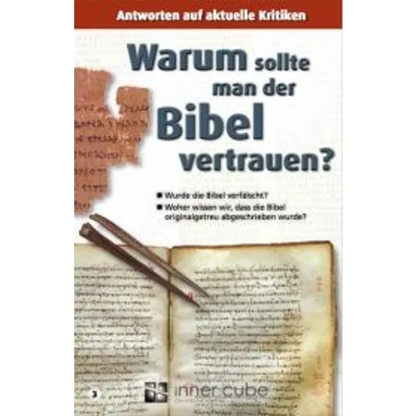Produktbild des Artikels Warum sollte man der Bibel vertrauen? (Buch - Broschiert)