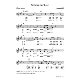 Produktbild des Artikels Schau mich an (Noten - Download)