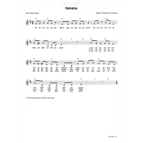 Produktbild des Artikels Hahaha-Song (Noten - Download)