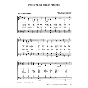 Produktbild des Artikels Noch liegt die Welt in Finsternis (Noten - Download)