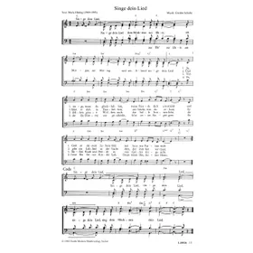 Produktbild des Artikels Singe dein Lied (Noten - Download)