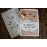 Stimmungsbild zu Geschirrtuchset - blühende Worte