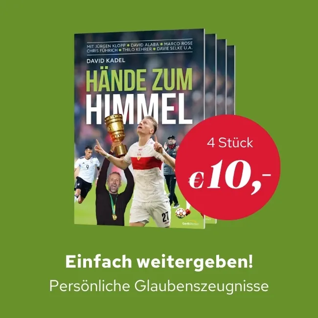 Einfach weitergeben: Persönliche Glaubenszeugnisse, 4 Hefte nur 10 €