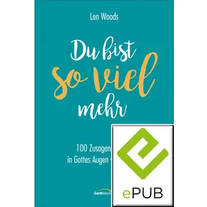 Produktbild des Artikels Du bist so viel mehr (E-Book - ePUB Datei)