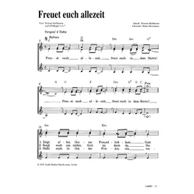 Produktbild des Artikels Freuet euch allezeit (Noten - Download)