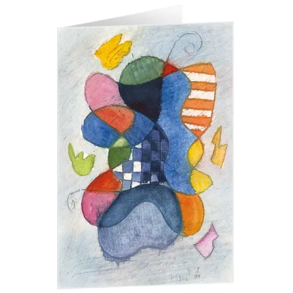 Produktbild des Artikels Kunstkarten "Wenn ich an dich denke" 5 Stk. (Schreibwaren)