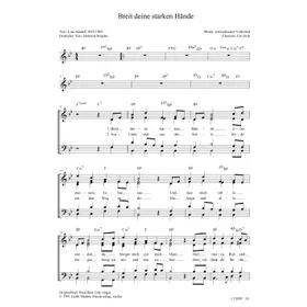 Produktbild des Artikels Breit deine starken Hände (Noten - Download)
